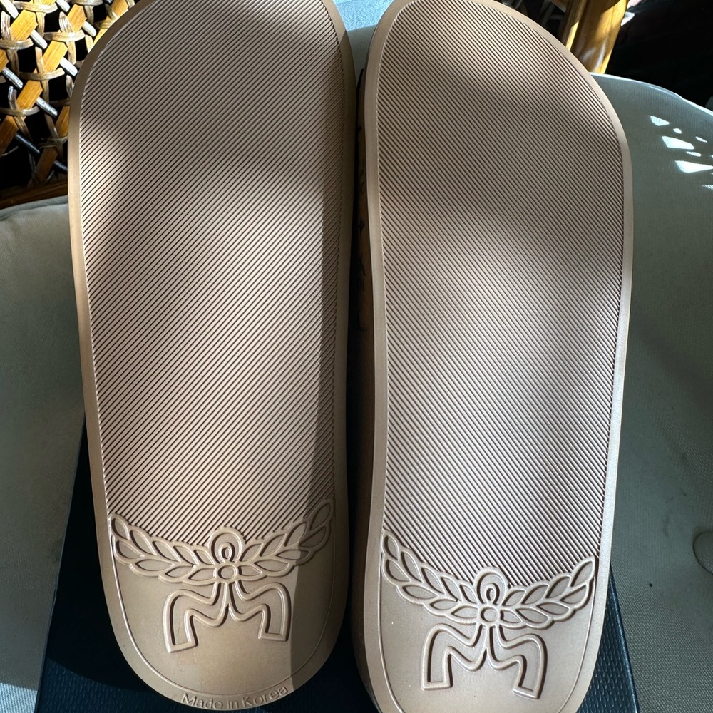 Nwt Mcm Monogram Print Slide - image 3